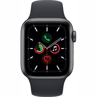 Apple Watch SE GPS 40mm Space Grey Aluminium Case with Midnight Sport Band [Demo, komplektācijā neietilpst lādētājs]